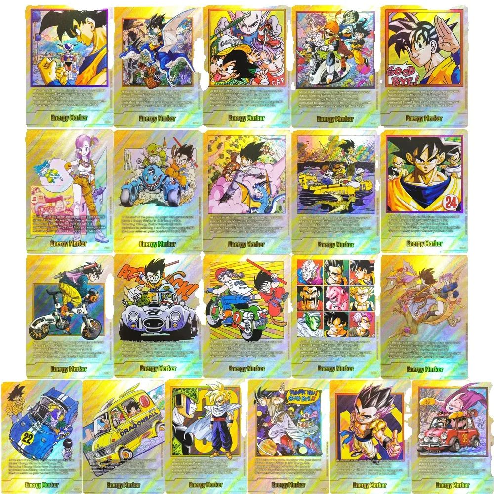 Ball Marker Set - Dragon Ball Collection Cards Son Goku