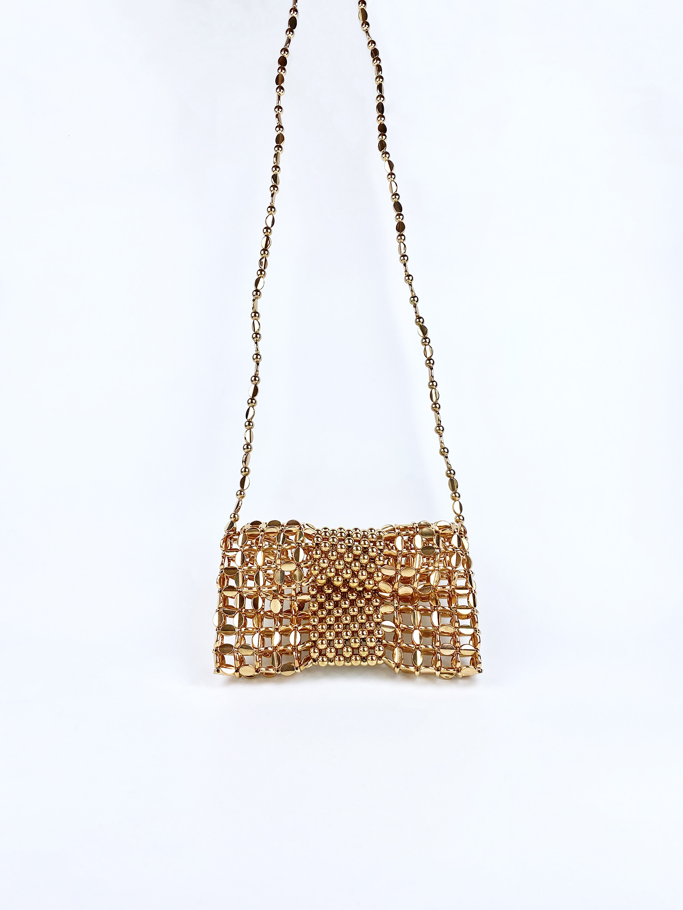 Golf Zero - New niche design gold woven chain