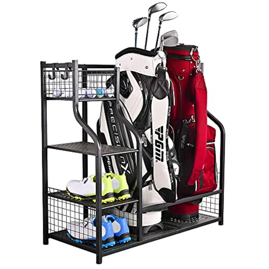 Golf Bag Garage Storage Organi - Golf Equipment Organizer For Garage 리뷰 및 가격