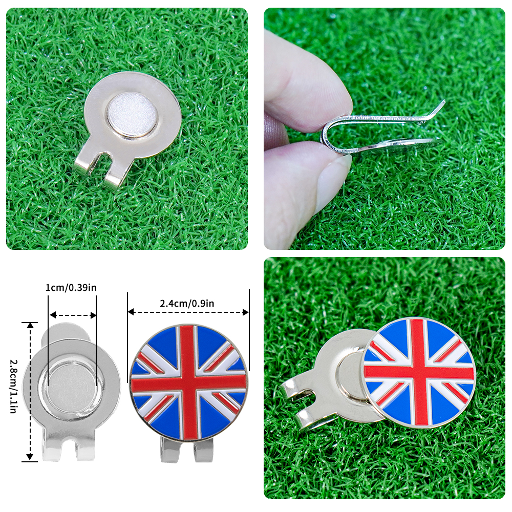 Caiton 4Pcs Golf Hat Clips Mag - Ball Marker Set 리뷰 및 가격