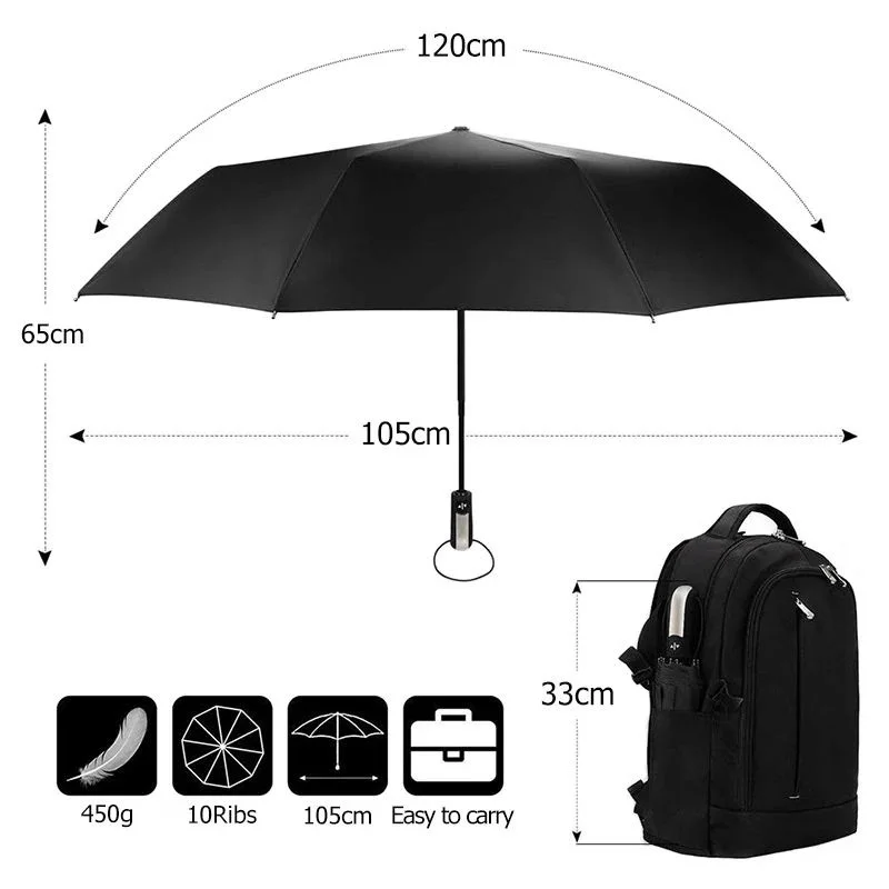 Automatic Folding Vinyl Umbrel - Golf Umbrella Large 리뷰 및 가격