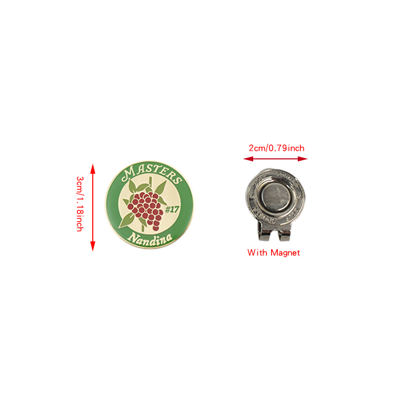 6 Pcs/Set Golf Ball Marker Hat - Ball Marker Set 리뷰 및 가격