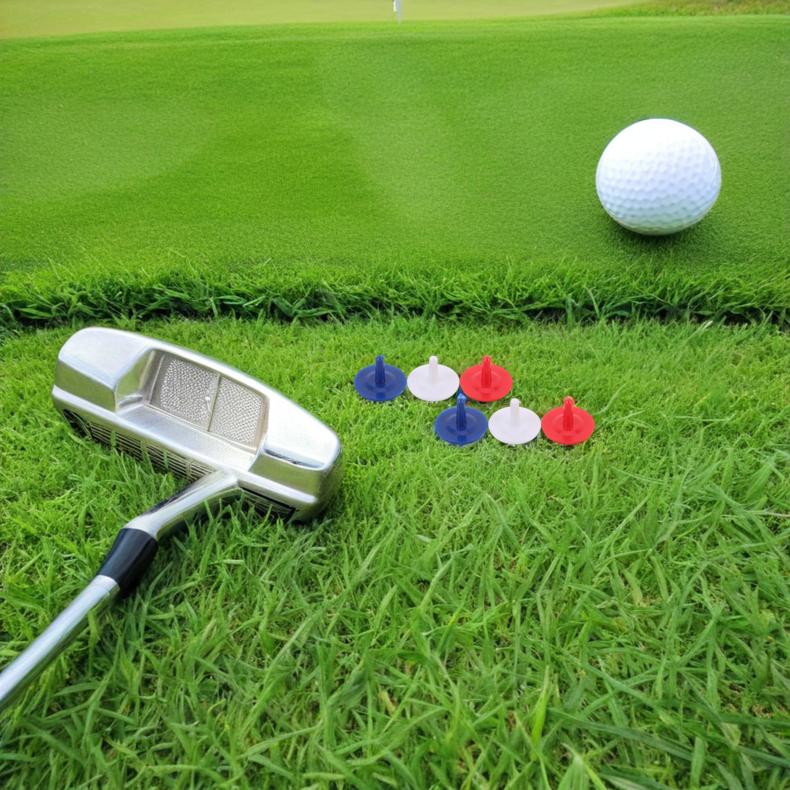 120Pcs Vibrant Round Plastic G - Ball Marker Set 리뷰 및 가격