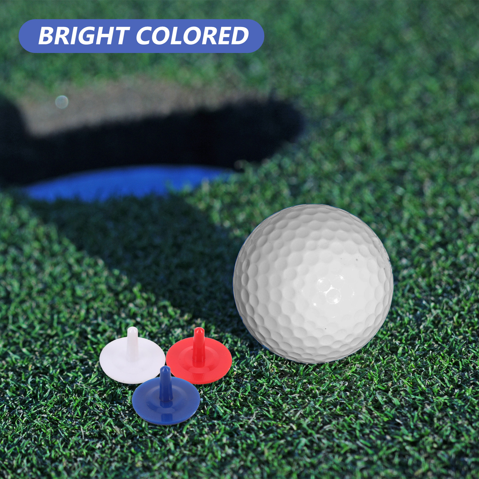 120Pcs Vibrant Round Plastic G - Ball Marker Set 리뷰 및 가격