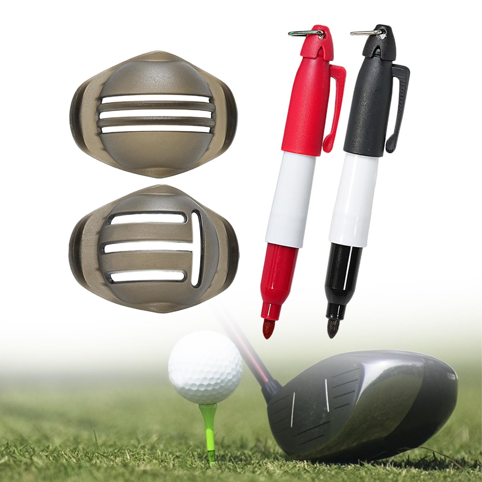 2 Pieces Golf Ball Marker Set  - Ball Marker Set 리뷰 및 가격
