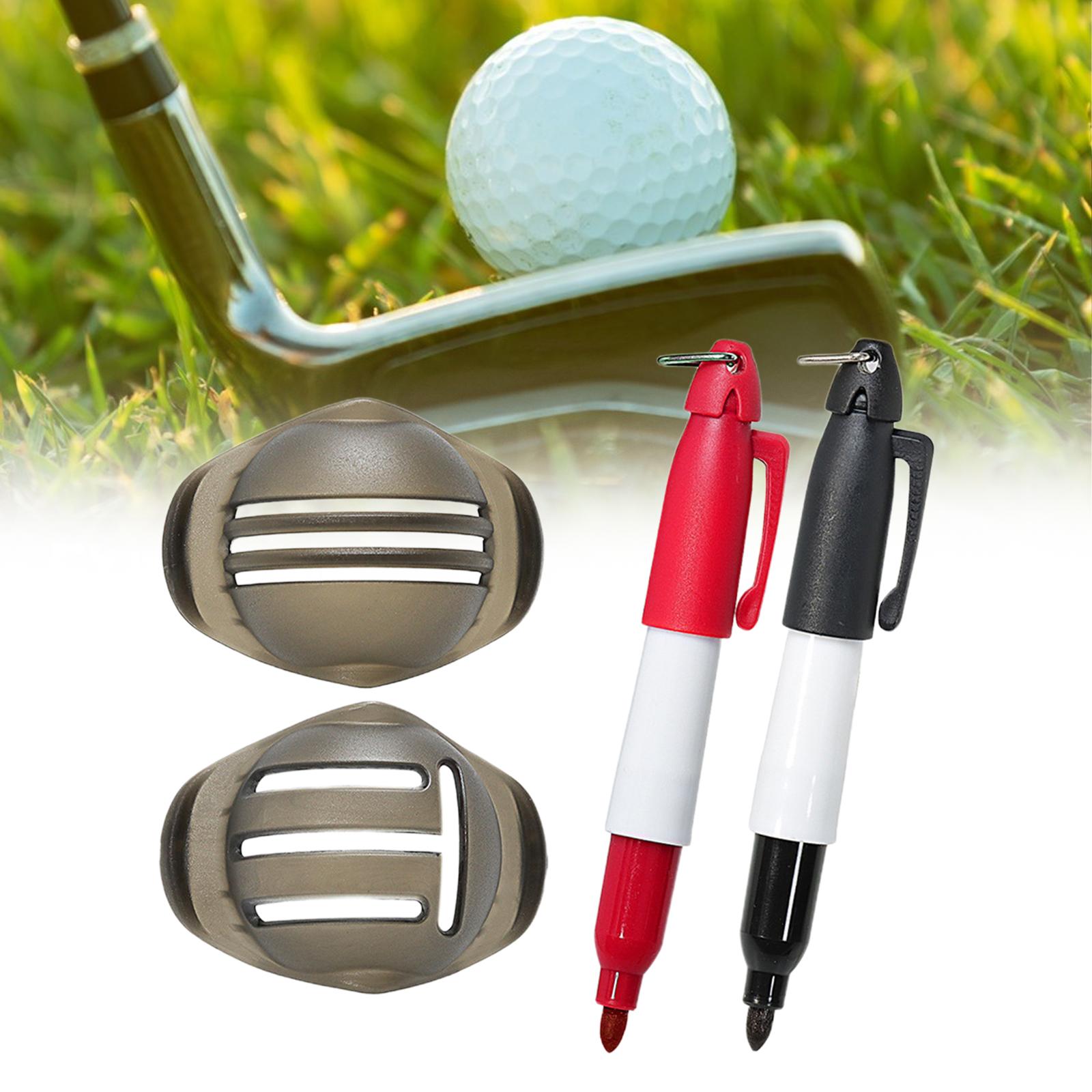 2 Pieces Golf Ball Marker Set  - Ball Marker Set 리뷰 및 가격