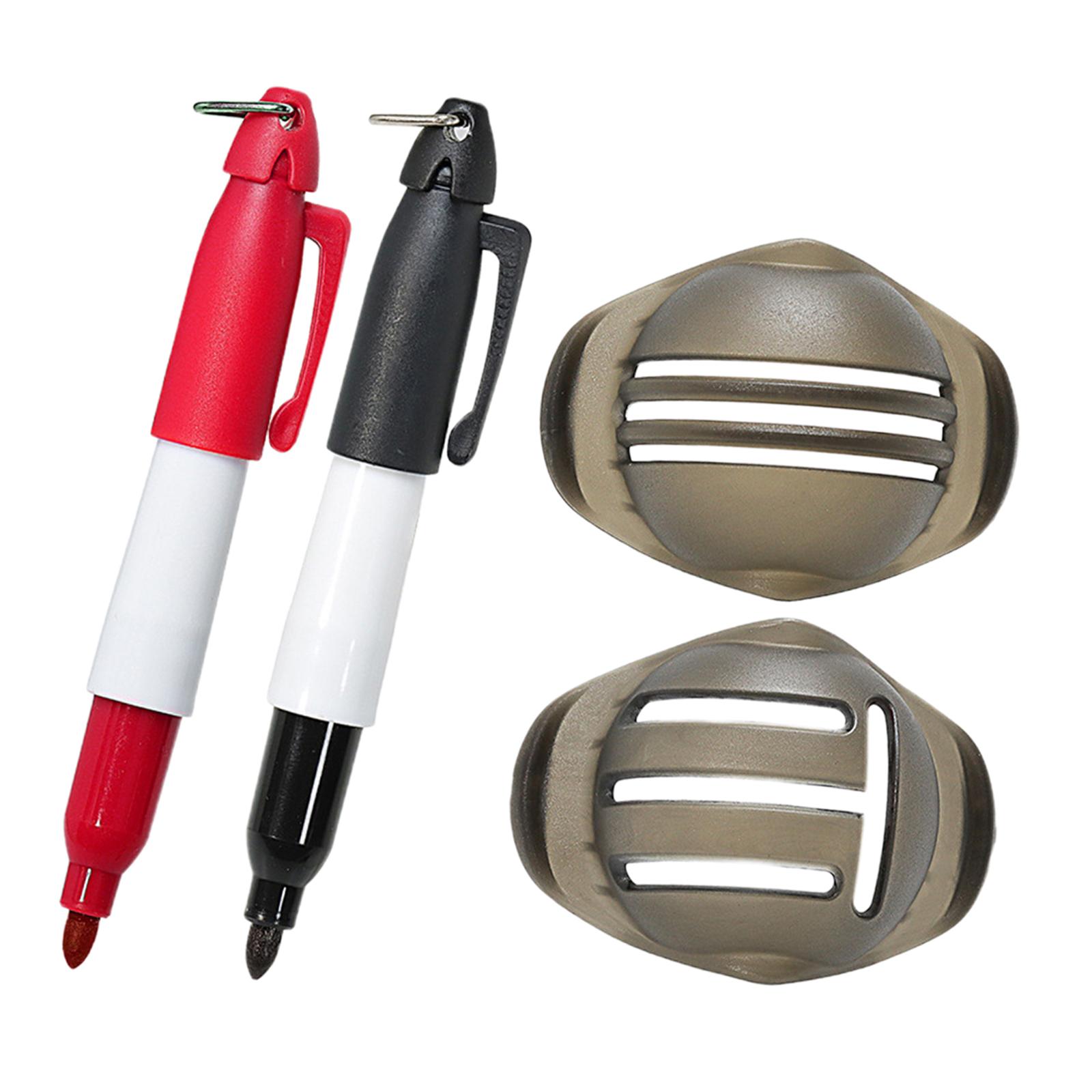 2 Pieces Golf Ball Marker Set  - Ball Marker Set 리뷰 및 가격