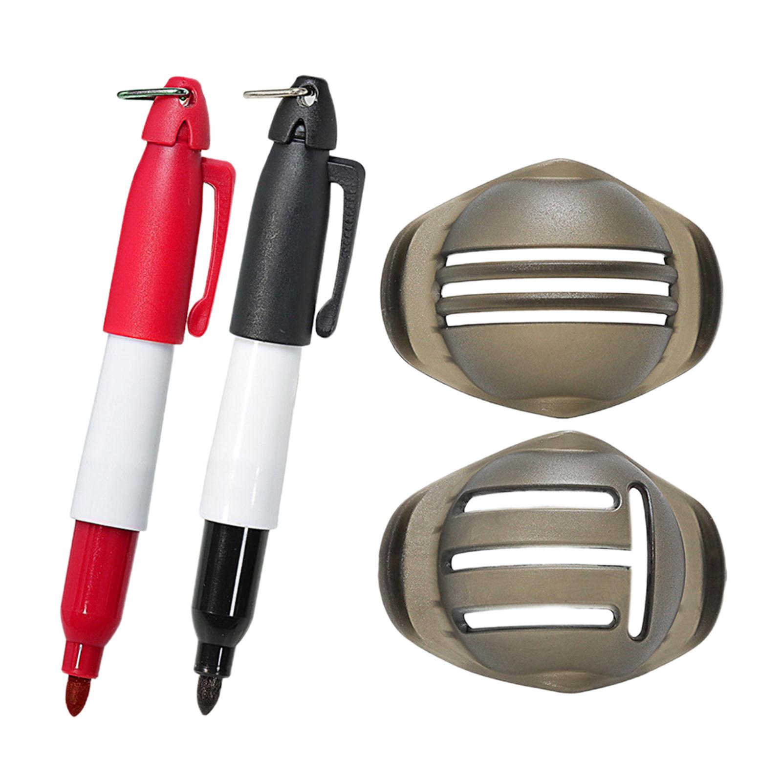 2 Pieces Golf Ball Marker Set  - Ball Marker Set 리뷰 및 가격