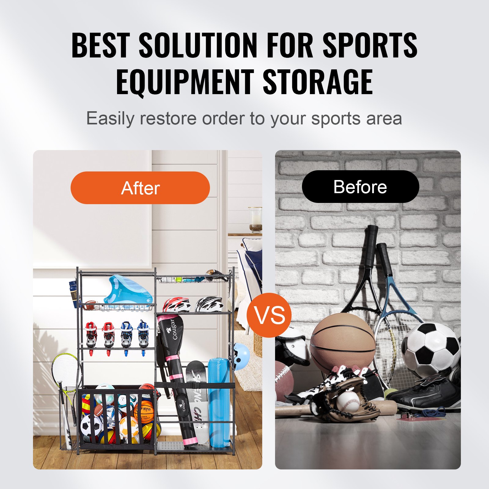 Golf Storage Garage Organizer, - Golf Equipment Organizer For Garage 리뷰 및 가격