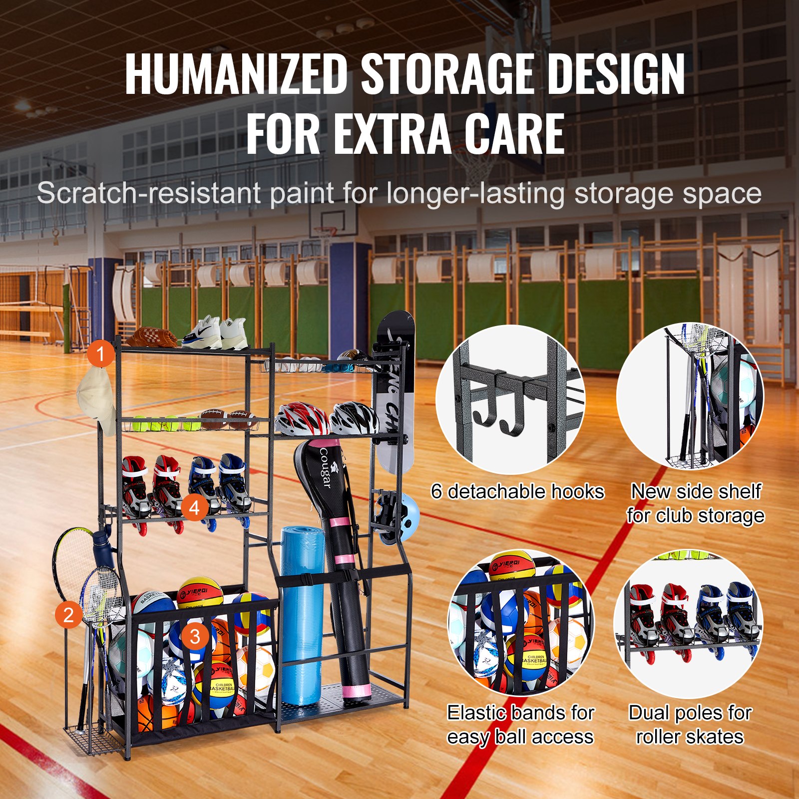 Golf Storage Garage Organizer, - Golf Equipment Organizer For Garage 리뷰 및 가격