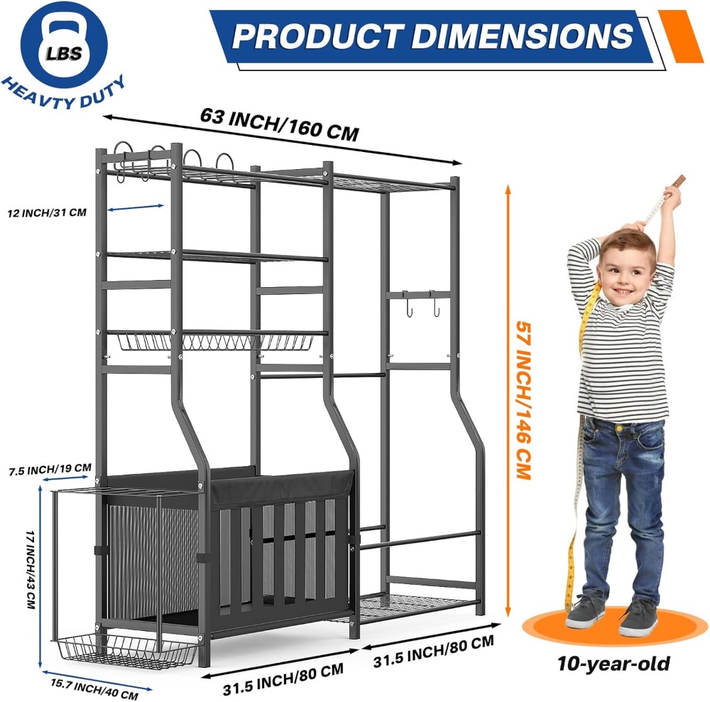 Heavy Duty Garage Sports Equip - Golf Equipment Organizer For Garage 리뷰 및 가격
