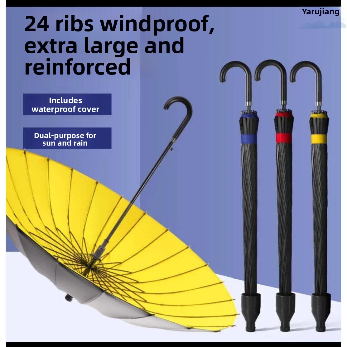 Long Handle Golf Umbrella Blac - Golf Umbrella Large 리뷰 및 가격