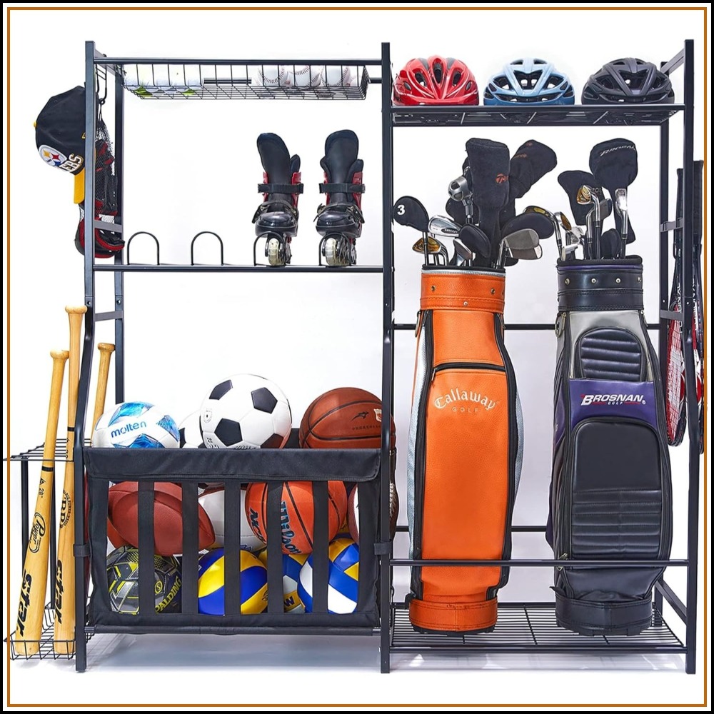 Garage Sports Equipment Organi - Golf Equipment Organizer For Garage 리뷰 및 가격