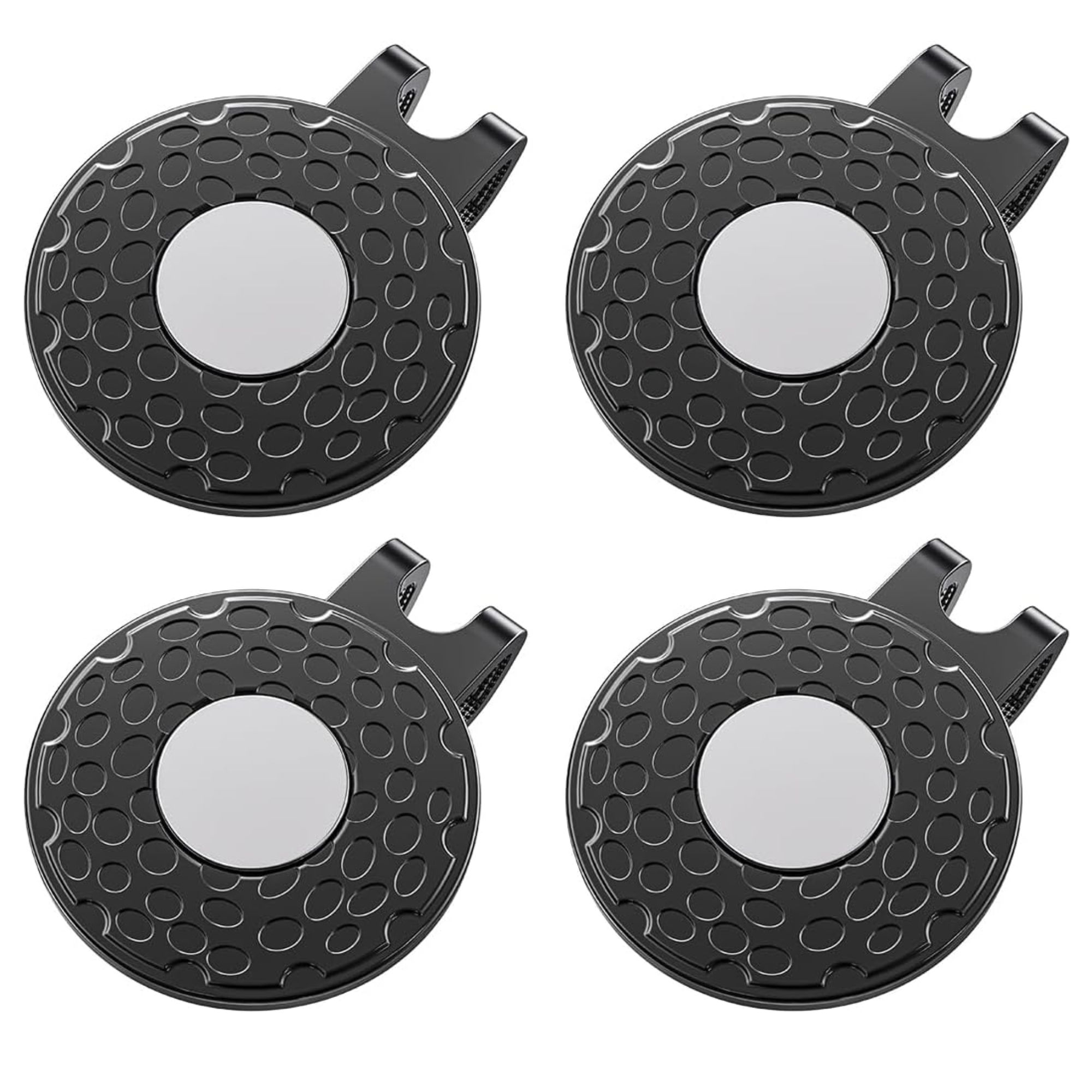 4-pack Golf Cap Clips - Zinc A - Ball Marker Set 리뷰 및 가격