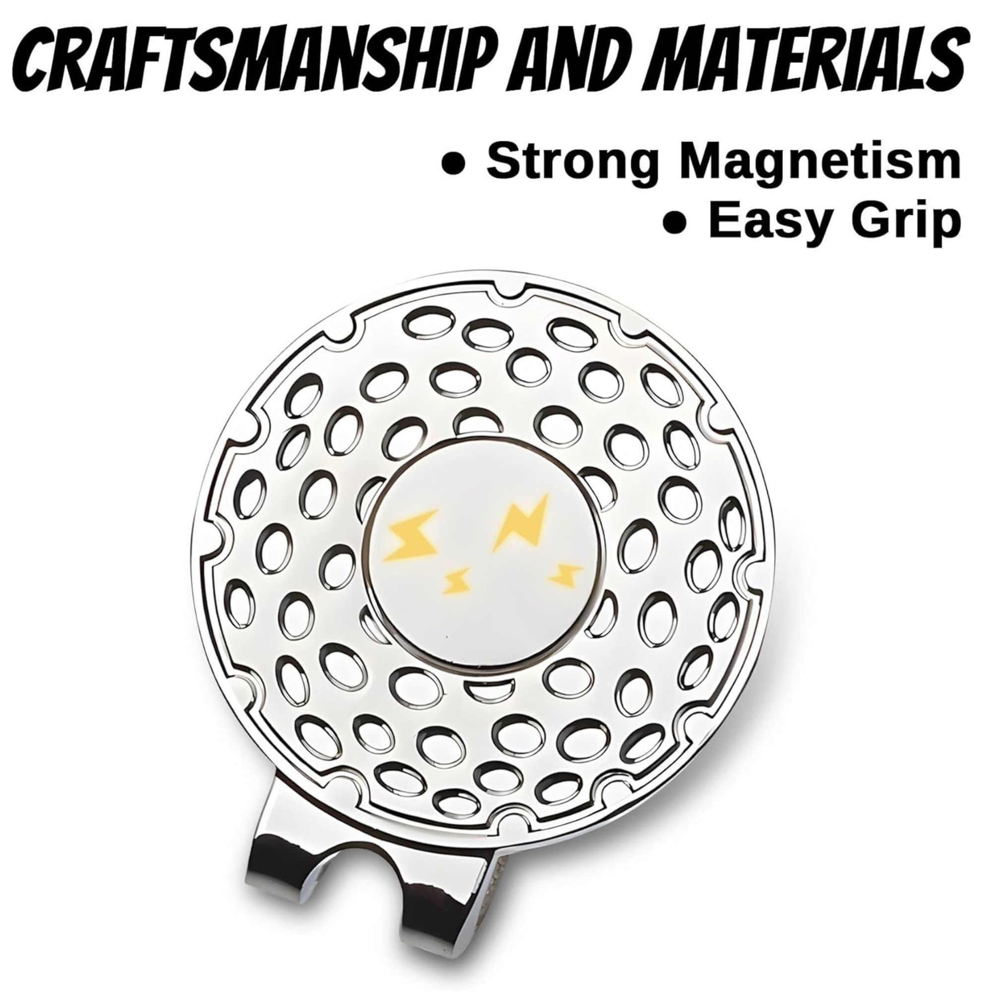 4-pack Golf Cap Clips - Zinc A - Ball Marker Set 리뷰 및 가격