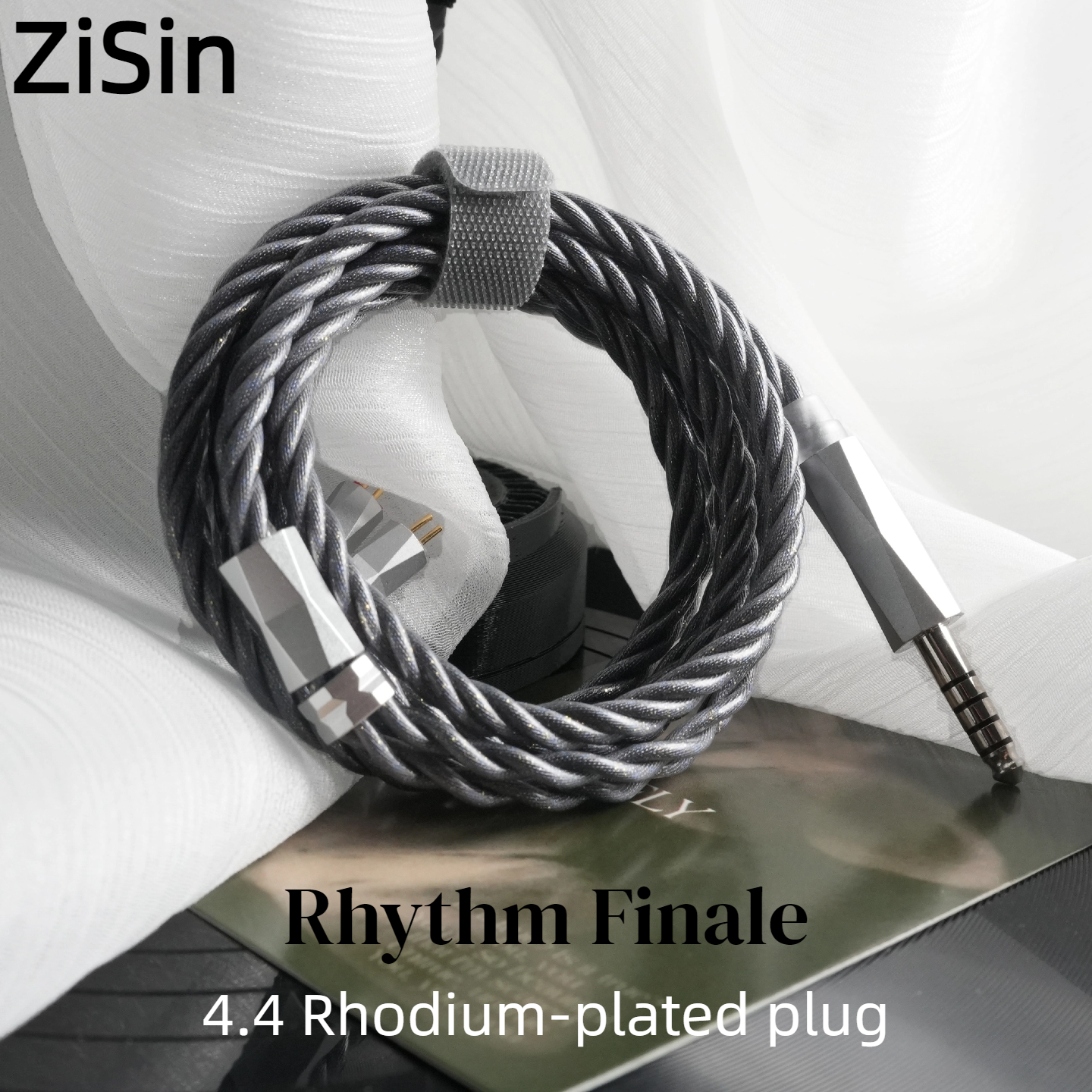 ZiSin-97 IEM cable 4.4 rhodium - Golf Zero 리뷰 및 가격