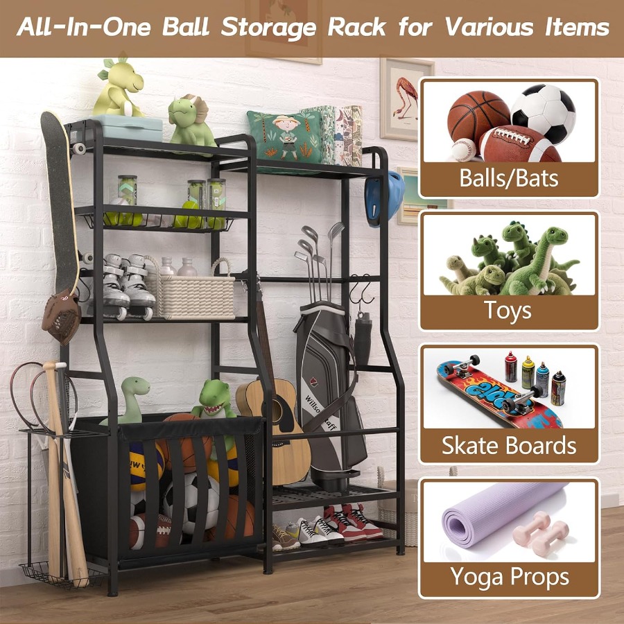Garage Sports Equipment Organi - Golf Equipment Organizer For Garage 리뷰 및 가격