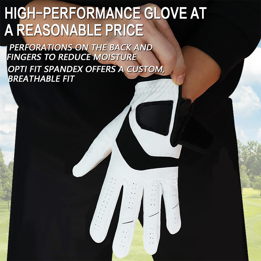5 Pcs Golf Gloves Men Leather  - Golf Equipment Sales 리뷰 및 가격