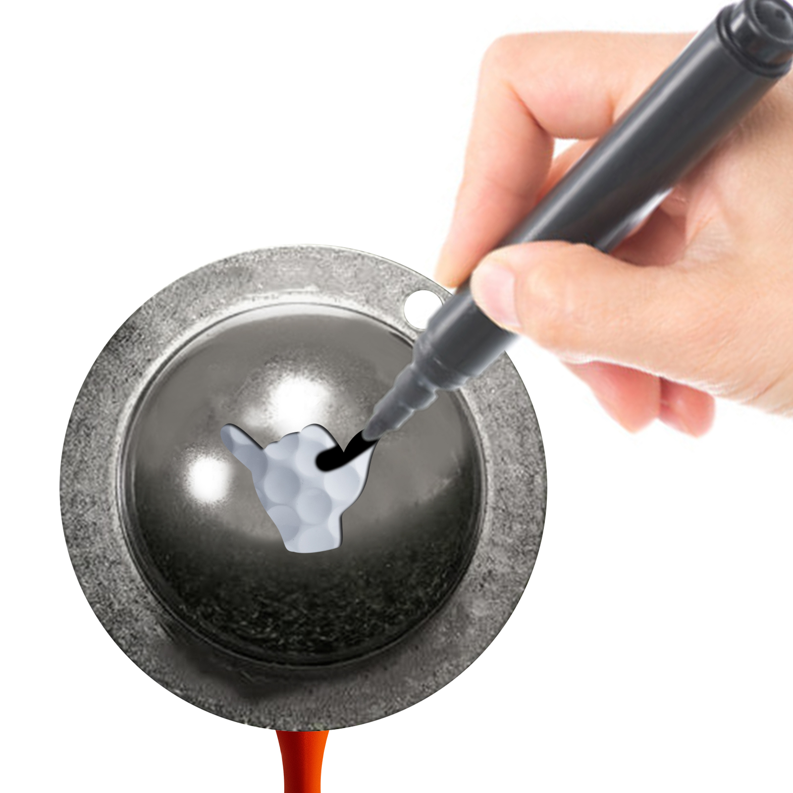 Portable Durable 1Pcs Golf Bal - Ball Marker Set 리뷰 및 가격