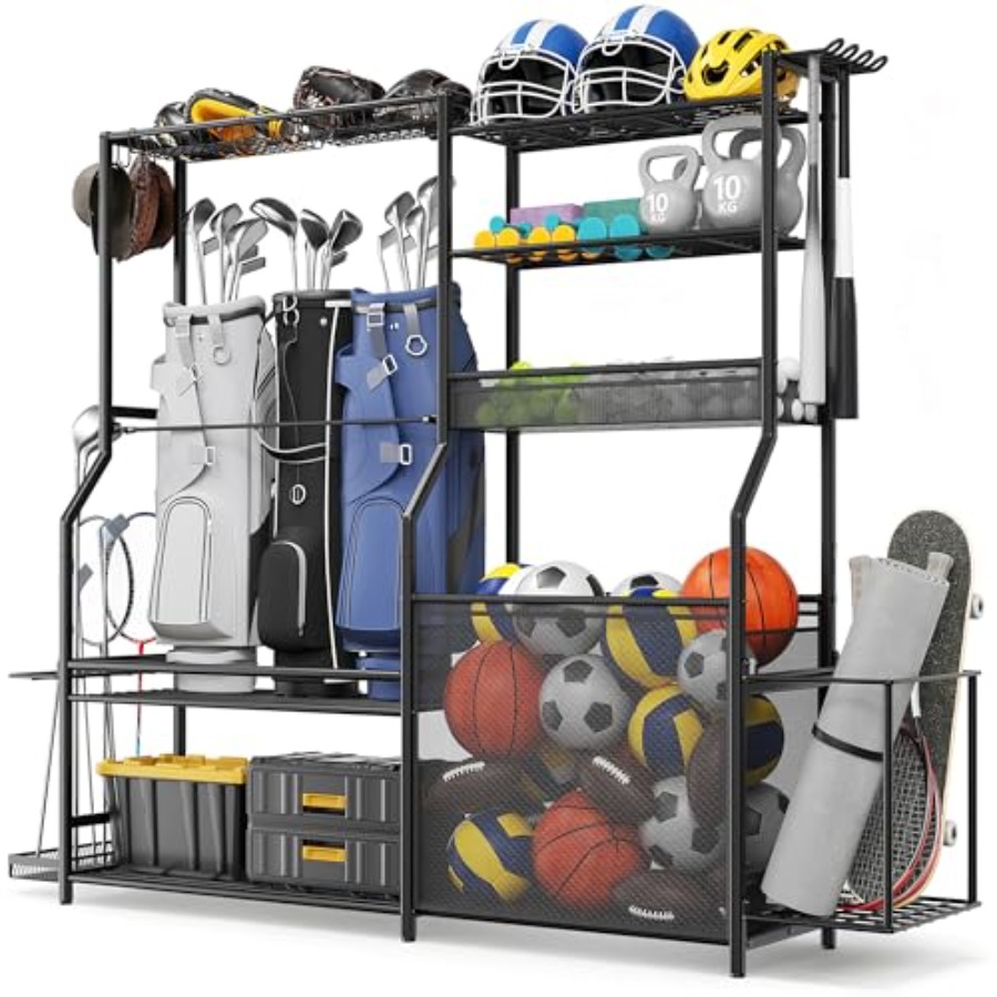 Garage Sports Equipment Organi - Golf Equipment Organizer For Garage 리뷰 및 가격