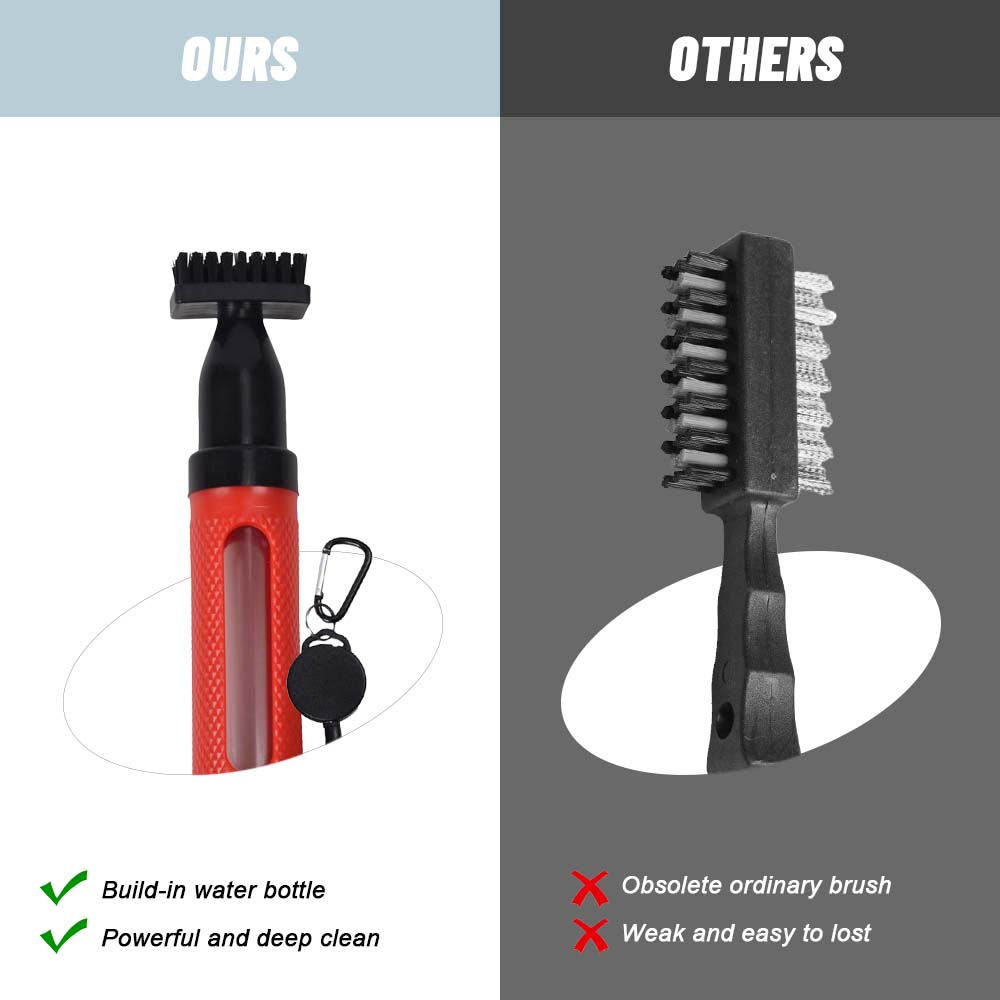 Golf club cleaning brush with  - Golf Equipment Set 리뷰 및 가격