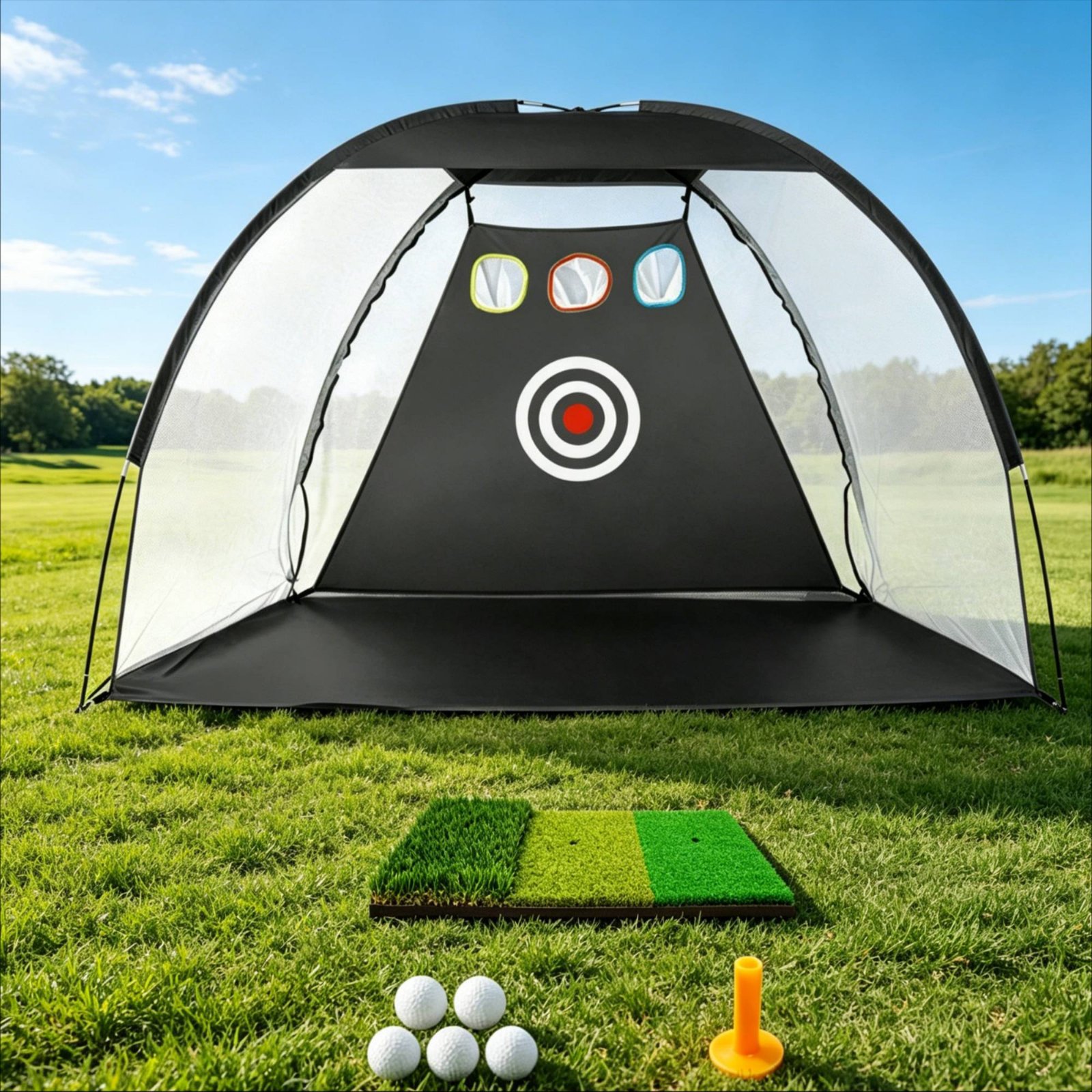 Golf Hitting Net Portable Golf - Golf Equipment Set 리뷰 및 가격
