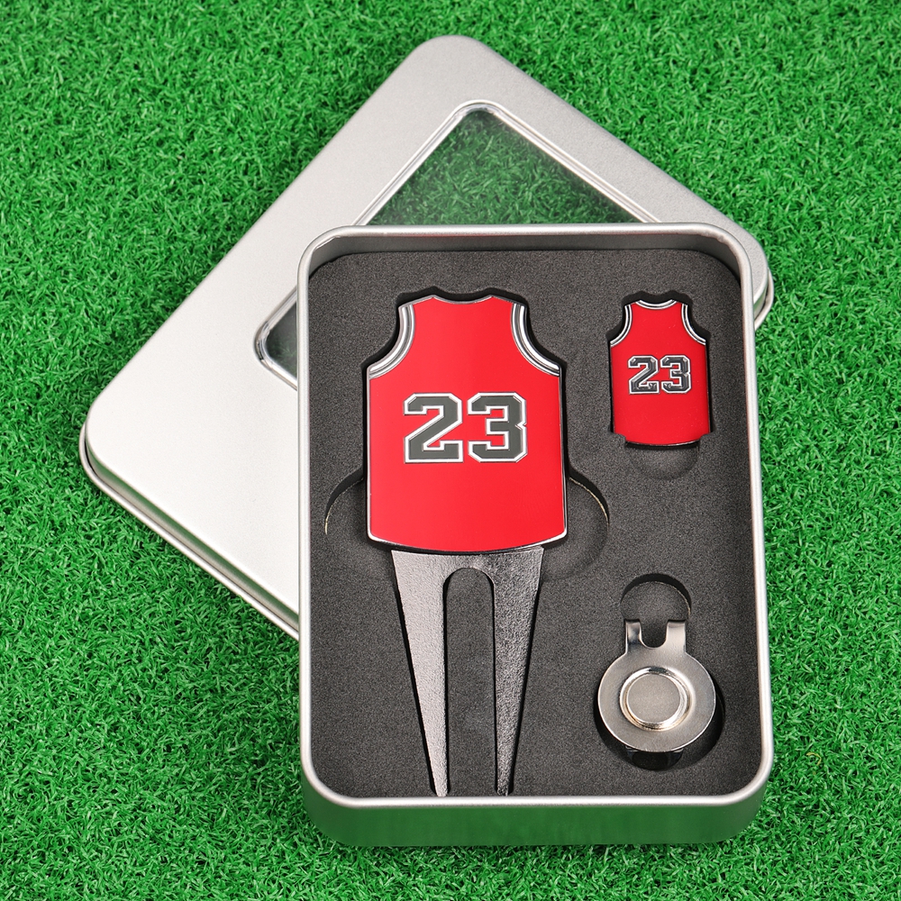 Metal #23 #24 Golf Divot Tool  - Ball Marker Set 리뷰 및 가격
