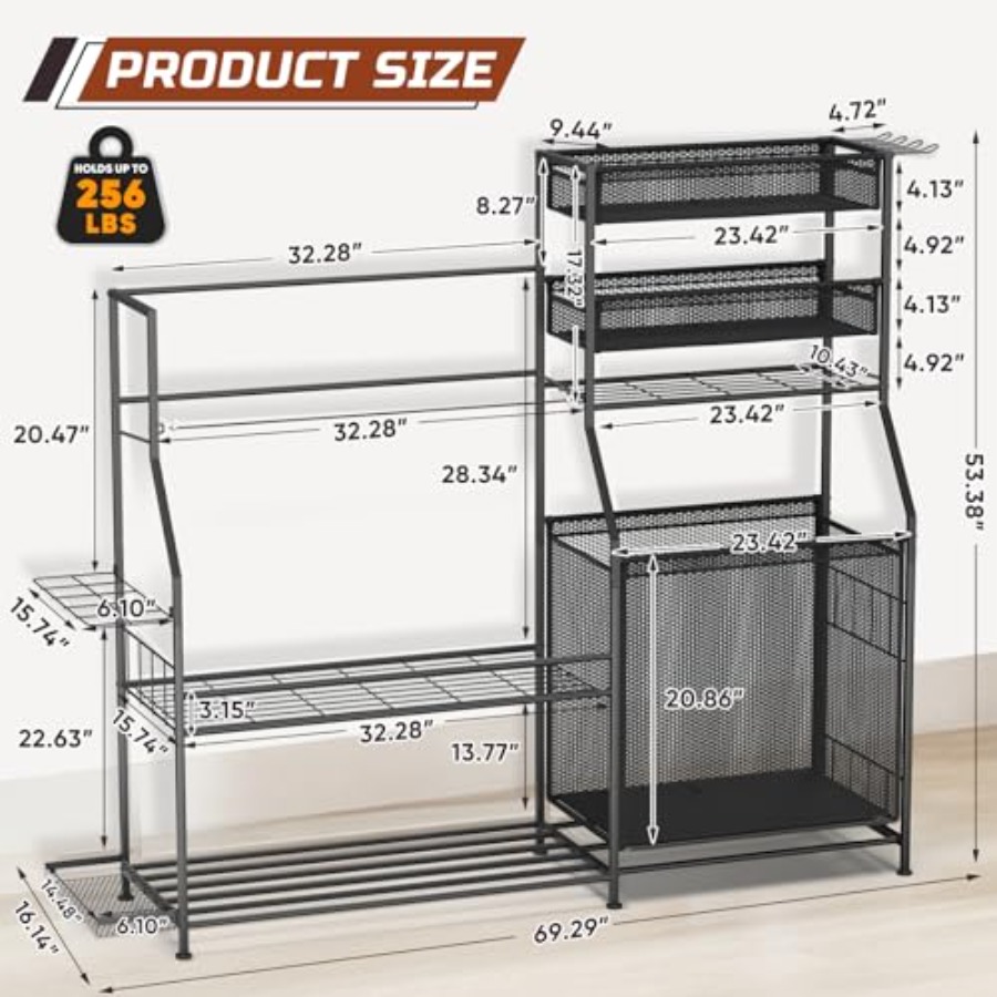 Garage Sports Equipment Organi - Golf Equipment Organizer For Garage 리뷰 및 가격