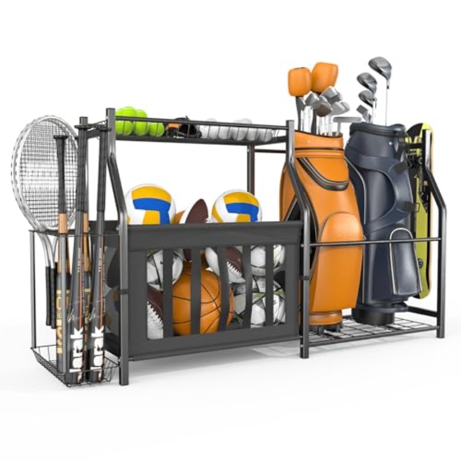 Garage Sports Equipment Organi - Golf Equipment Organizer For Garage 리뷰 및 가격