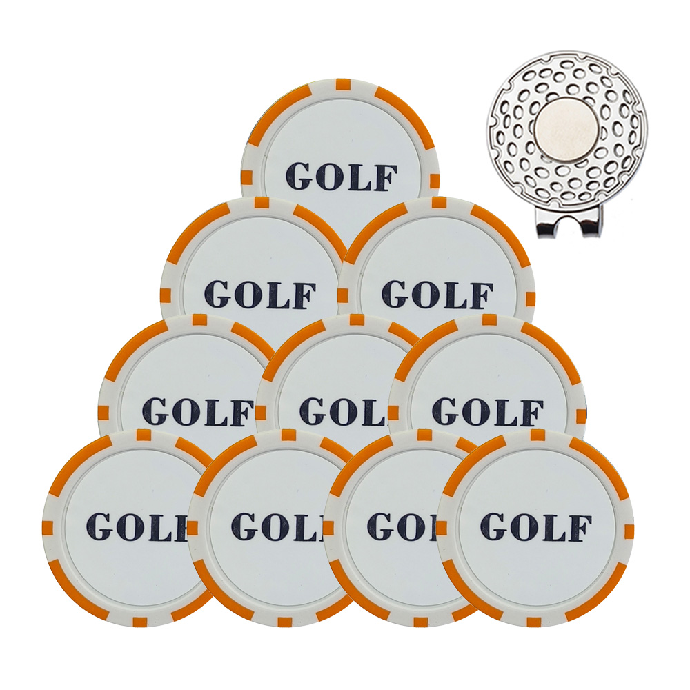 10Pcs Golf Ball Marker With Go - Ball Marker Set 리뷰 및 가격